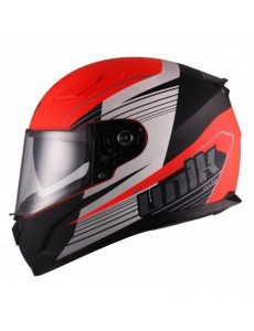 CAPACETE UNIK INTEGRAL CI-O1 LINK - VERMELHO FLUO MATTE